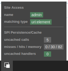 Cohesivo info in Web Debug Toolbar Cohesivo info in Web Debug Toolbar